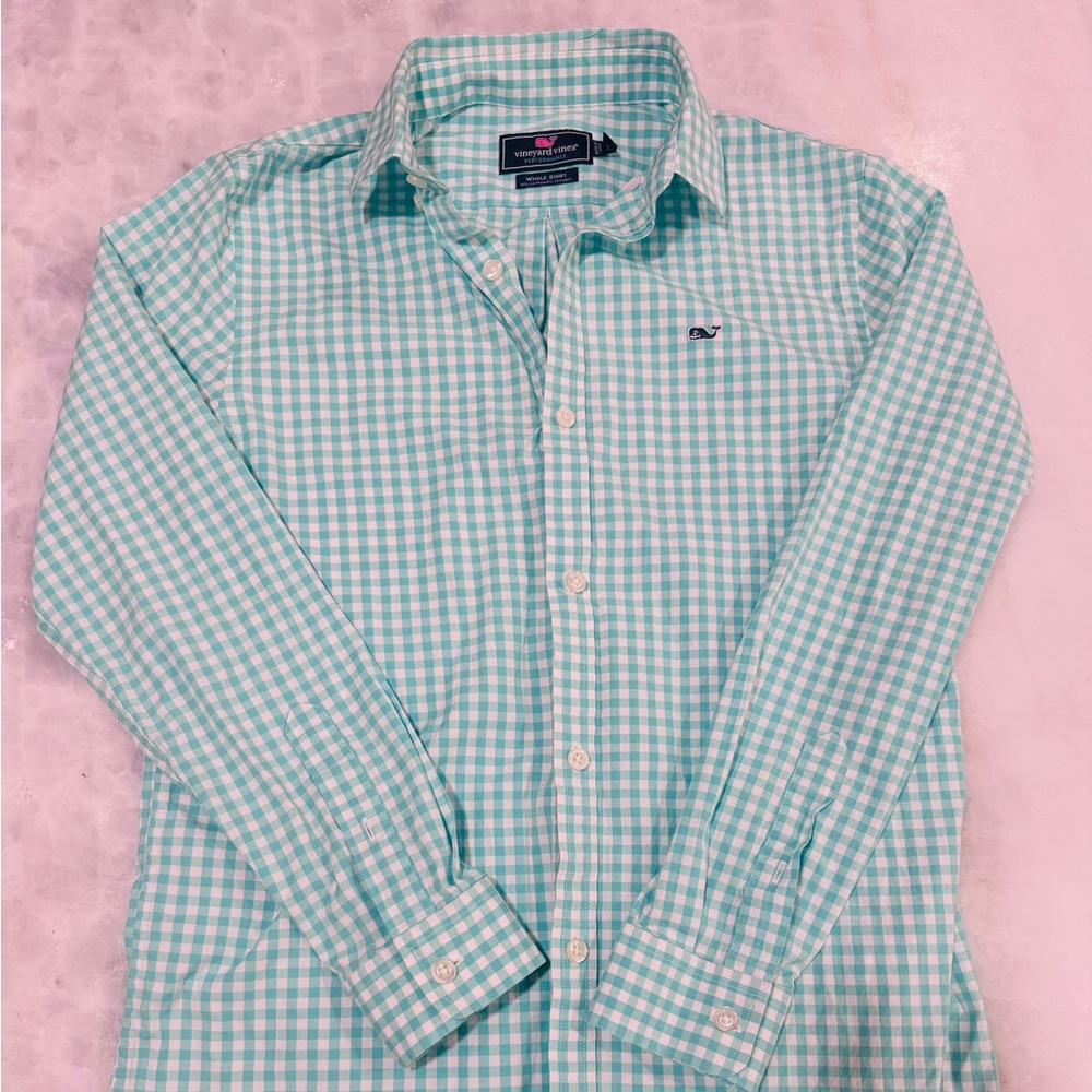 Boys Vineyard Vine Long Sleeve Button Up